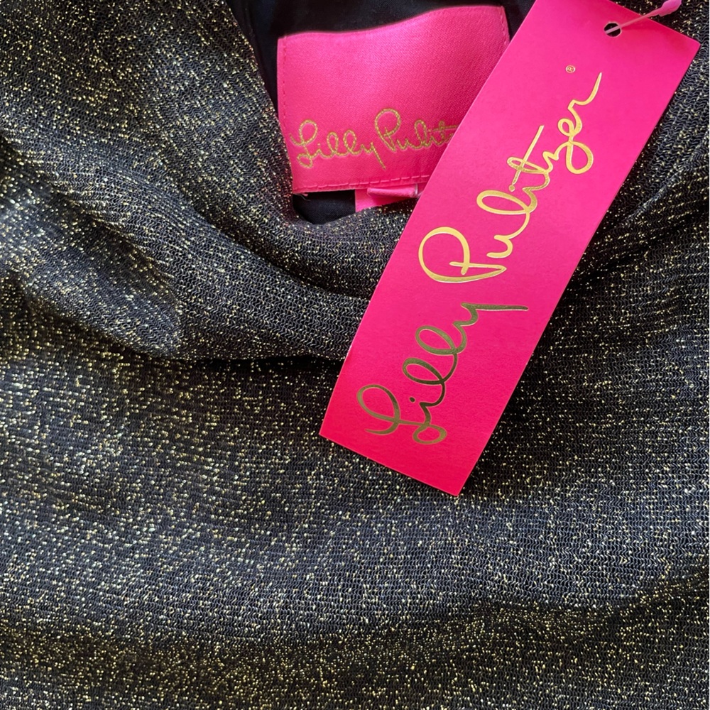 Black sparkly Lily Pulitzer dress